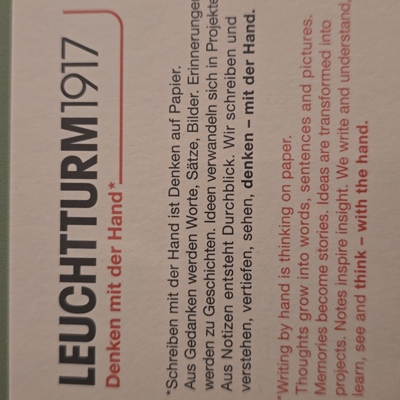 ❤️BUY 5 GET 3 FREE Notebook Medium (A5),Hardcover,251 numbered pages,Sage,dotted - Picture 5 of 10